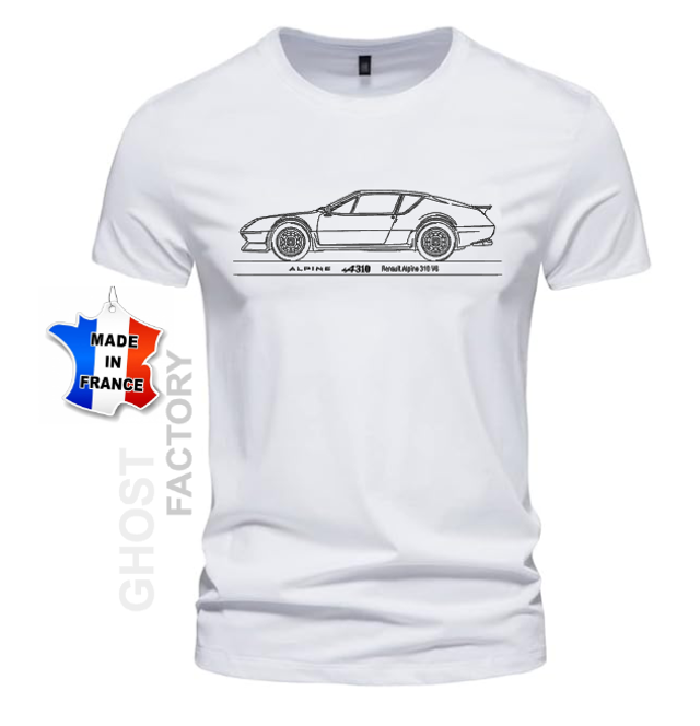 T-SHIRT RENAULT ALPINE A310 perf