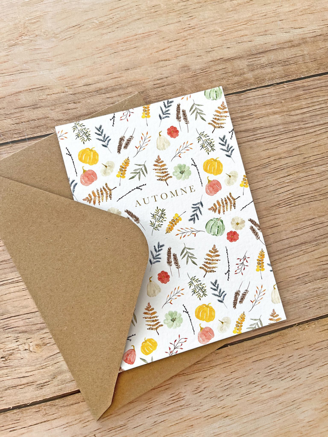 Carte postale Pulsion créative - Automne