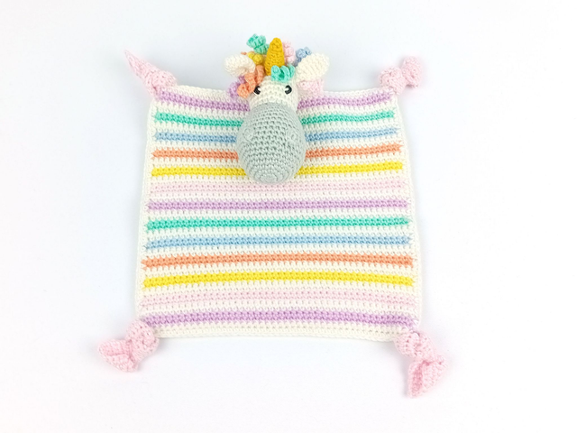 Knuffeldoekje Eenhoorn Eva