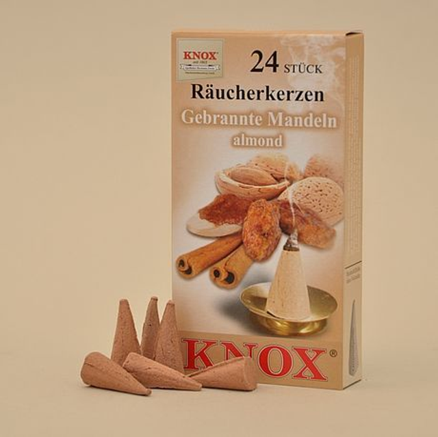 Knox Räucherkegel - Gebrannte Mandeln