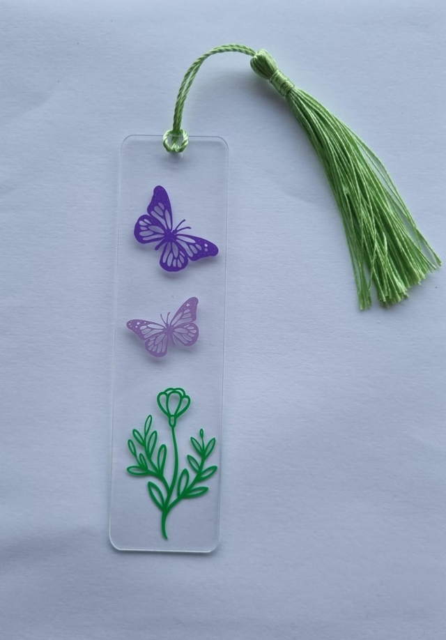 Butterfly Acrylic Bookmark