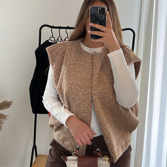 Veste JUSTINE camel 🇮🇹
