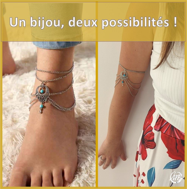 Bracelet de bras Vintage Boheme
