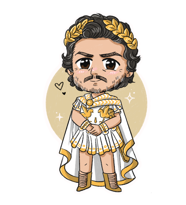 Marcus Acacius Chibi Magnet