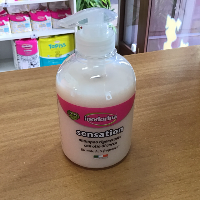 Inodorina sensation Shampoo rigenerante con olio di cocco 300 ml concentrato