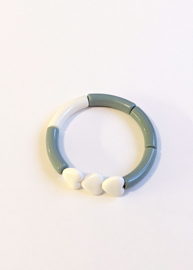 Bracelet Love latte &amp; amande