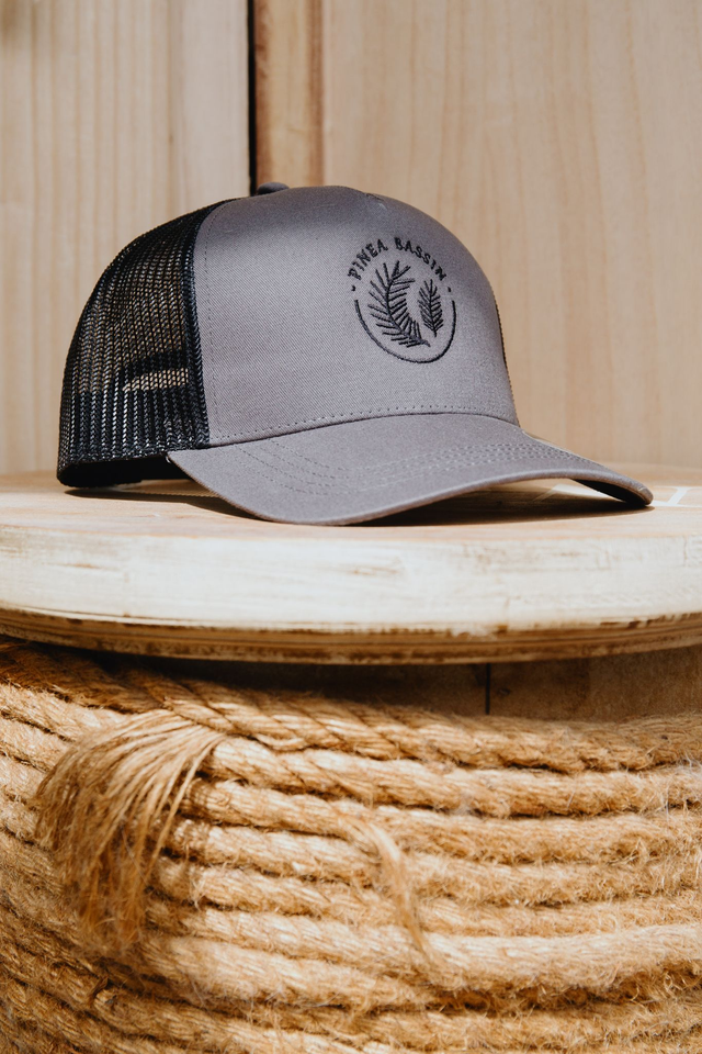 CASQUETTE TRUCKER - BRODERIE NOIRE