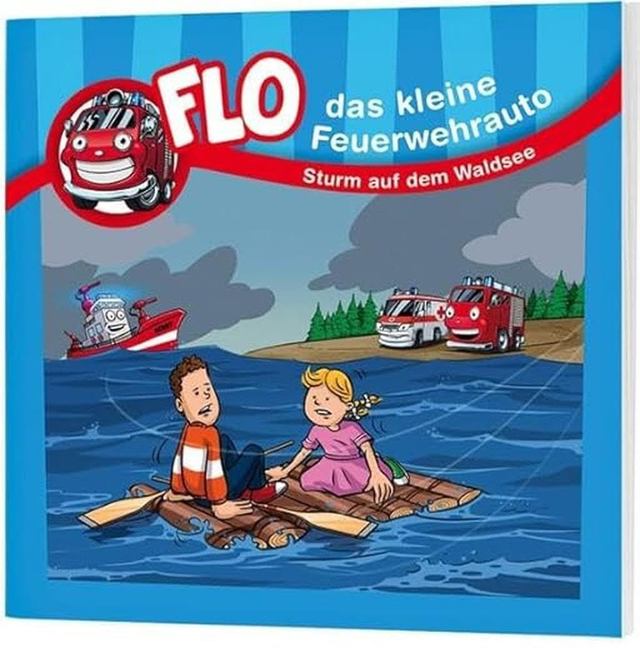 Flo, das kleine Feuerwehrauto - Sturm auf dem Waldsee - Minibuch