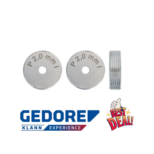 GEWINDEROLLENSATZ FÜR 2 MM STEIGUNG KL-0173-4604