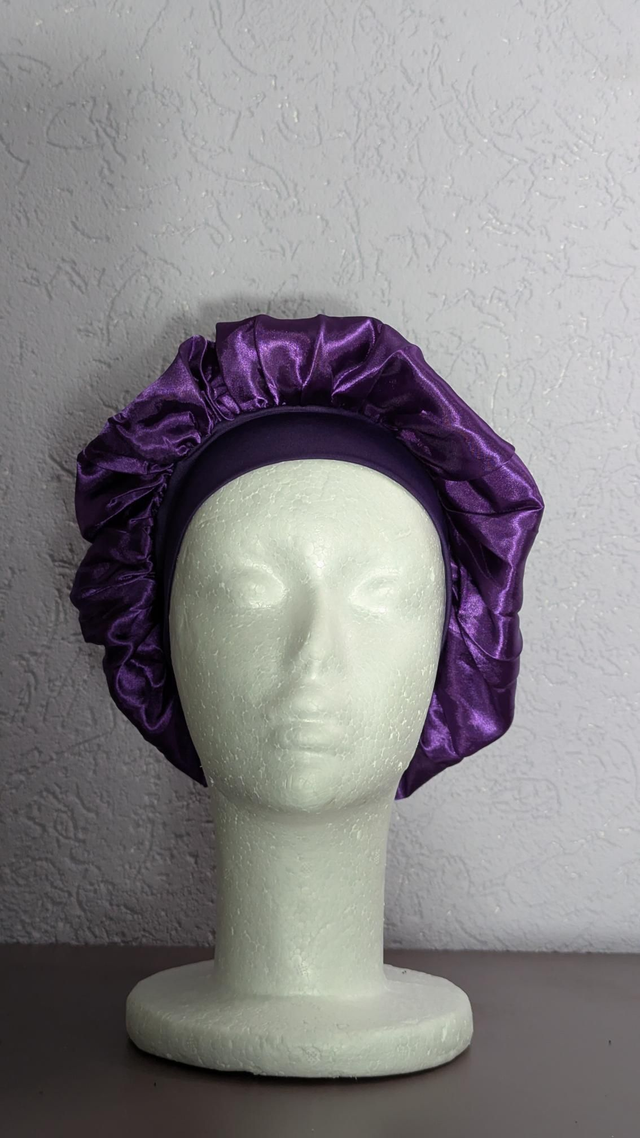 Satin Bonnet without Ribbon (Plain)