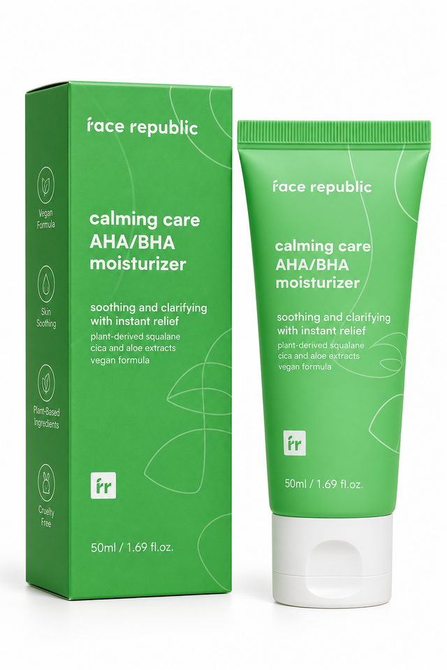 Face Republic Calming Care AHA/BHA Moisturizer – 50 ml | Gesichtscreme