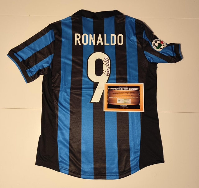 Gesigneerd Inter Milan Shirt – Ronaldo (da Lima)