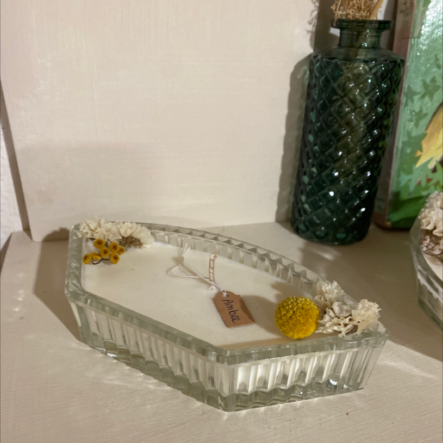 Bougie ambre 
