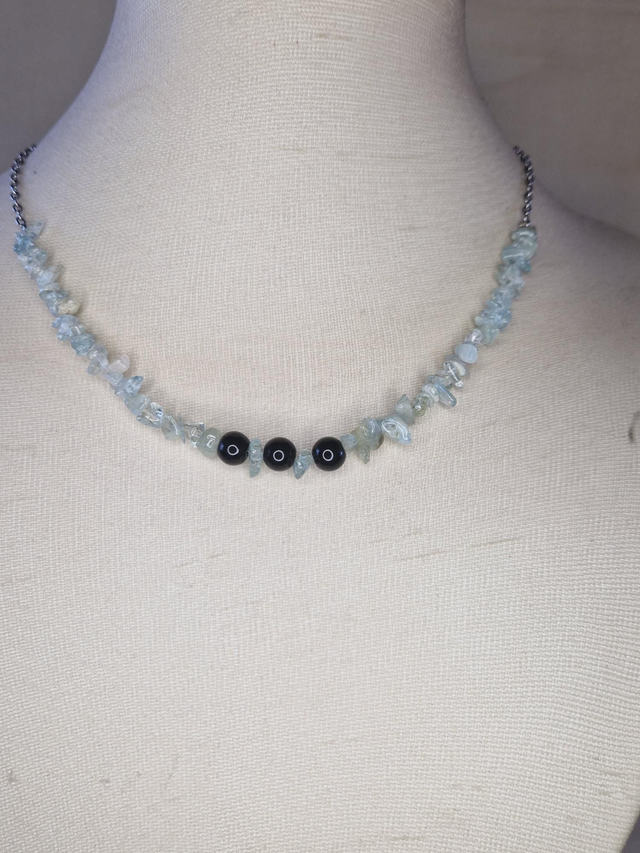 Topaze, Tourmaline noire / 072