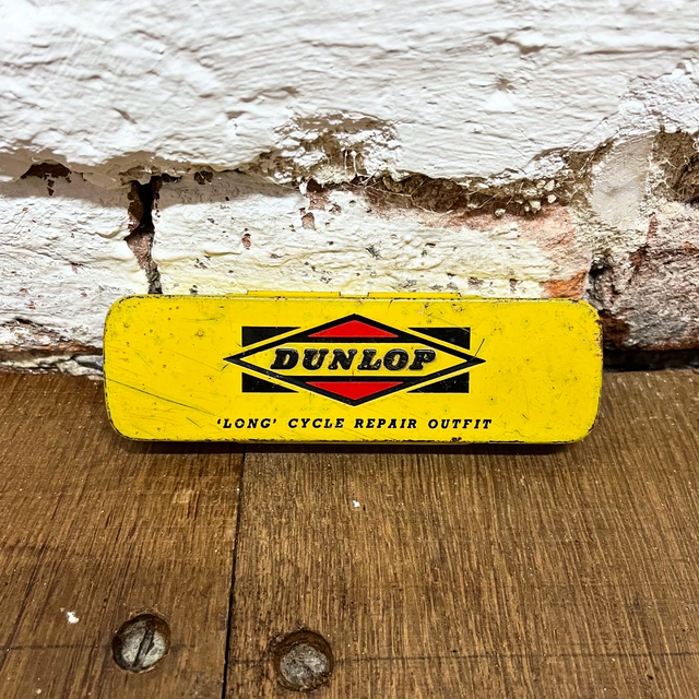 A Dunlop Long Cycle Repair Outfit Tin With Contents