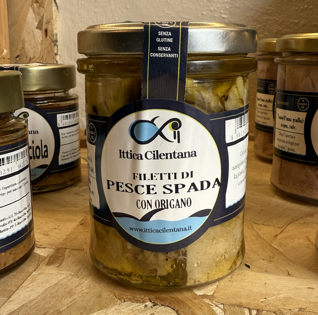 Filetti di pesce Spada con origano - Ittica Cilentana