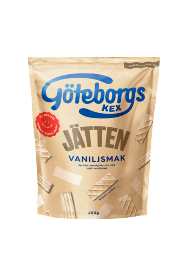 Göteborgs Kex Jätten Vanilj - 250g