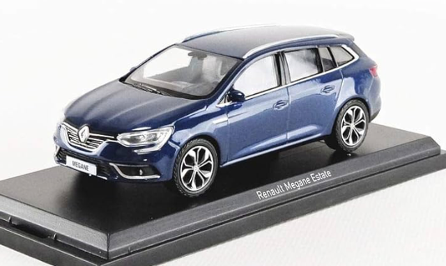 Renault Megane Estate 2016 Cosmos blau Norev 1:43