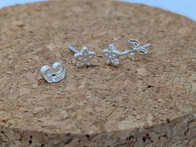 XSmall Star Biscuit Earrings 