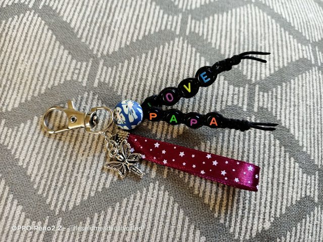 Porte clefs love papa