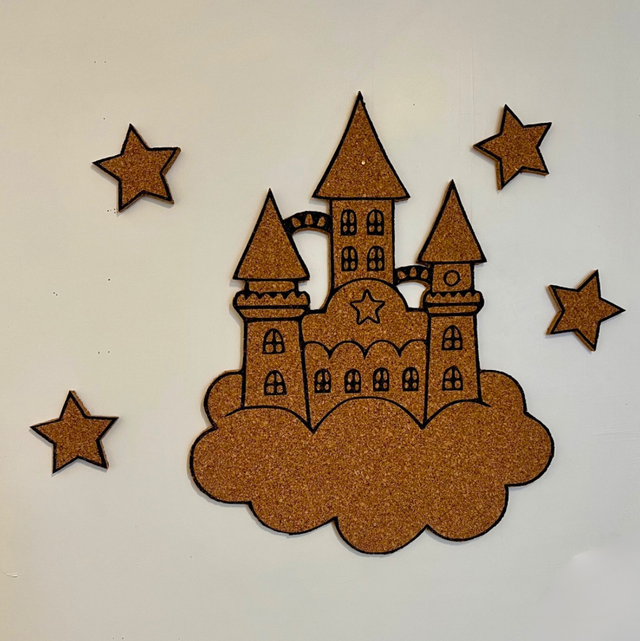 Tableau d’affichage Chateau Féérique + 4 étoiles