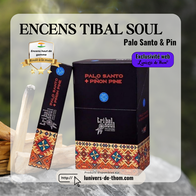 Encens Tribal Soul Palo Santo & Pin