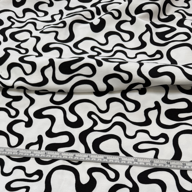 Black & White Wiggle Jersey
