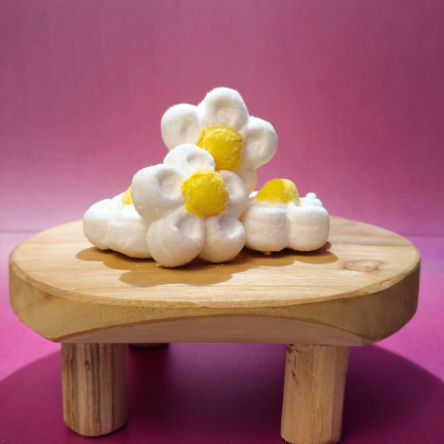 Fleur blanche marshmallow