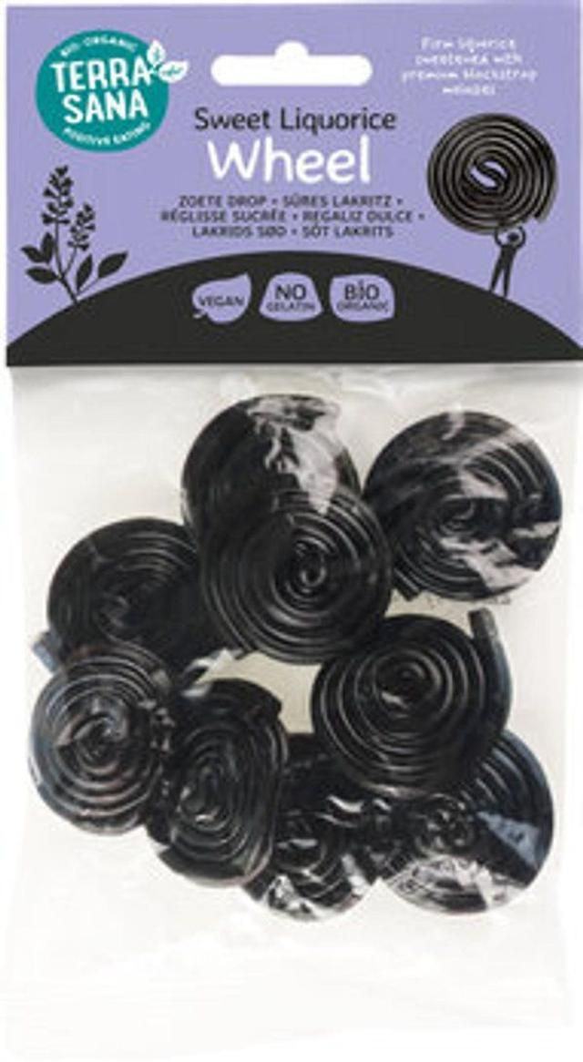 Escargots de réglisse sucrée 100 g / Terrasana 