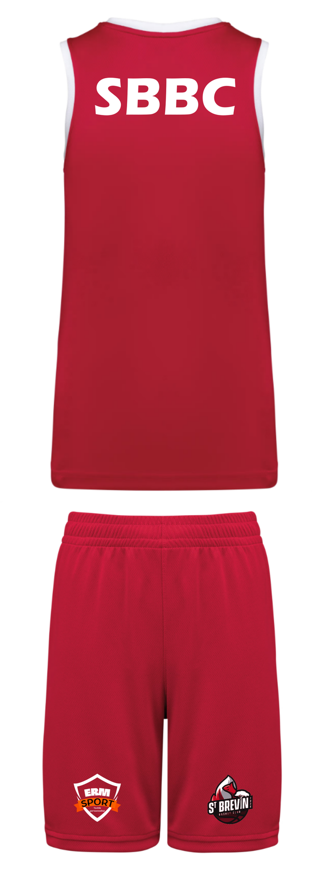 Ensemble basketball SBBC Rouge Femme