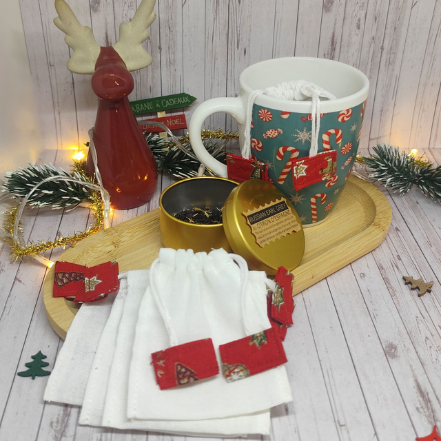 Plateau Pause Thé KĪ HĪNA de Noël