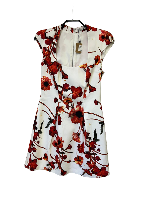 Karen Miller Dress in White / Red