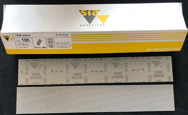 Sia Sianet 7900 Mesh Velcro Sanding Strips 70 x 420mm