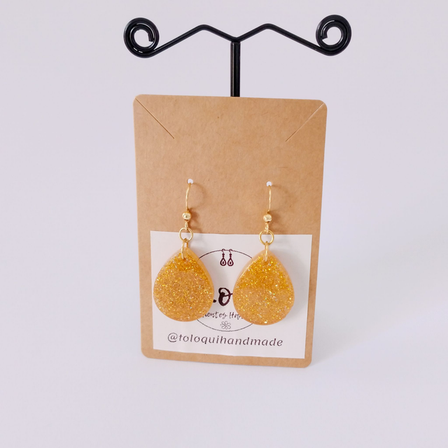 Pendientes Luz Dorada