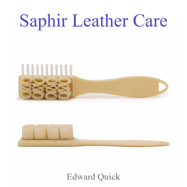 SAPHIR BEAUTE DU CUIR - SUEDE NUBUCK MICROFIBRE BRUSH - 16cm