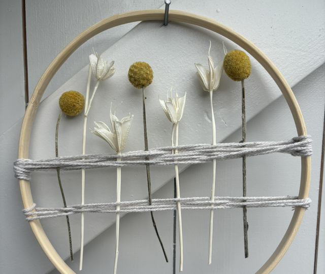 Small Dried Flower Wreath