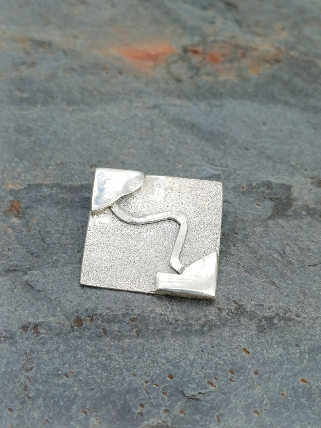 English Channel Swim Track Necklace