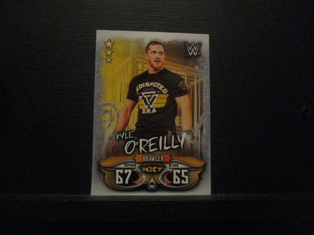 Kyle O'Reilly - NXT Slam Attax Live Original Trading Card #212