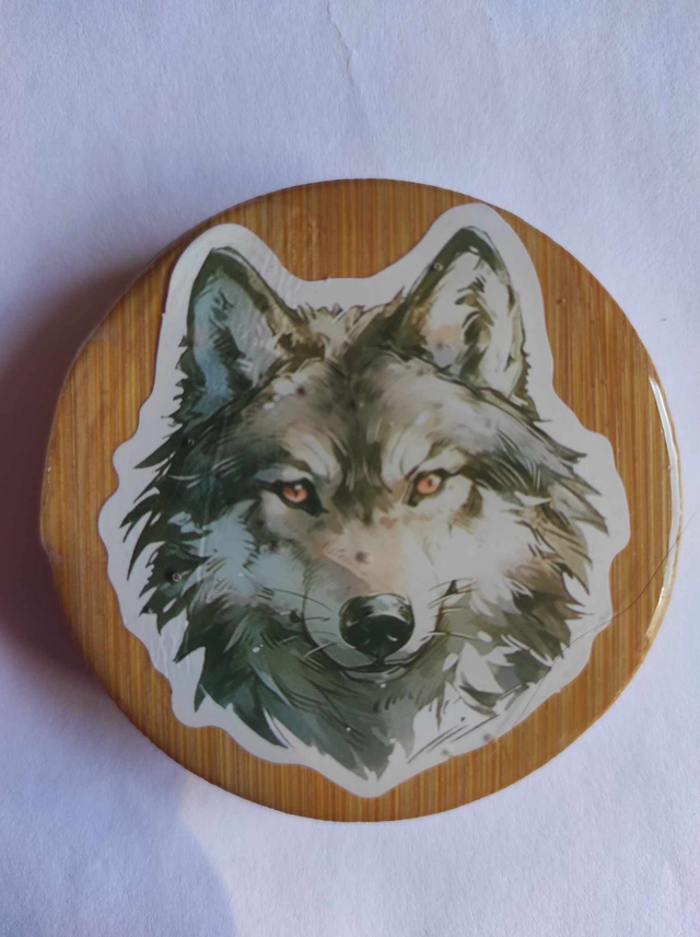 Décapsuleur Loup magnétique frigo