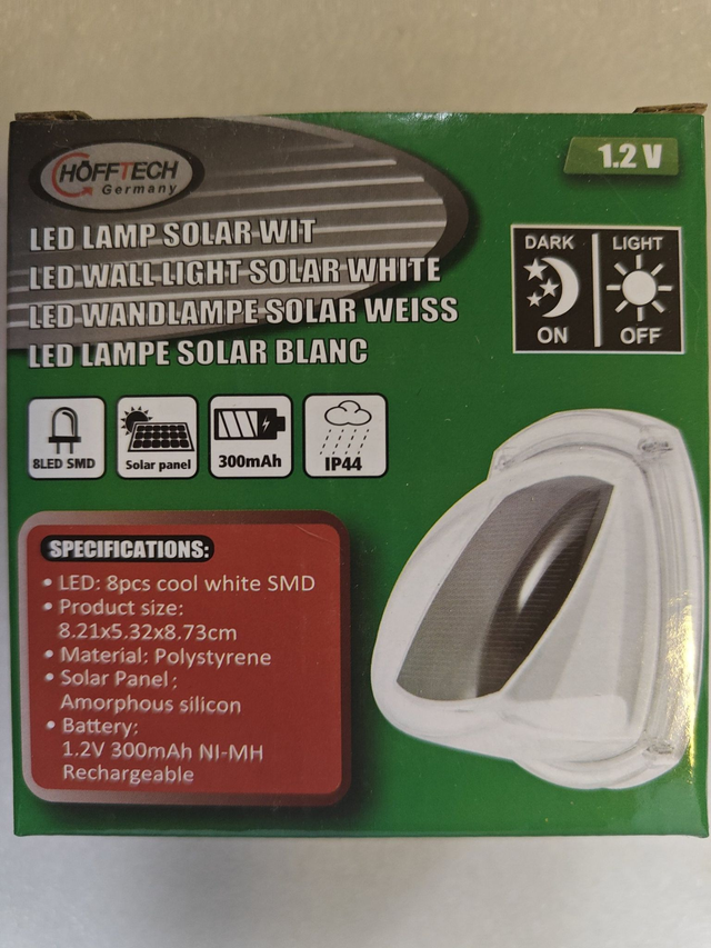 Aurinkokennovalaisin - Höfftech