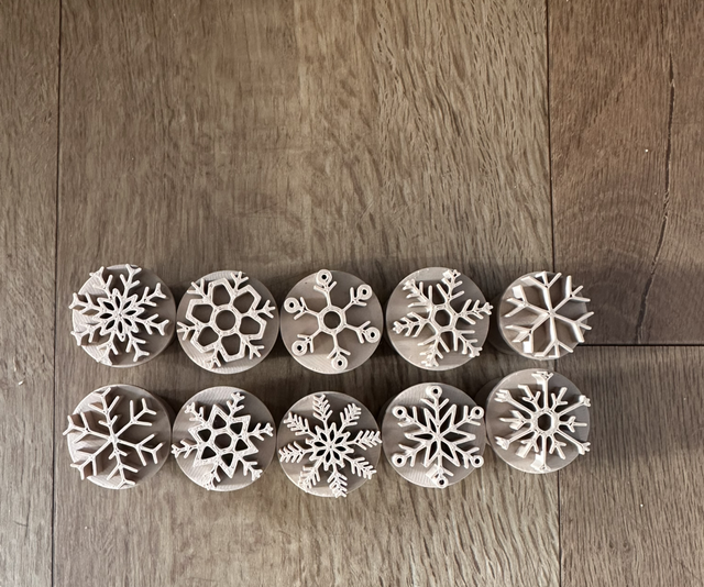 Winter/Sneeuw stempels 