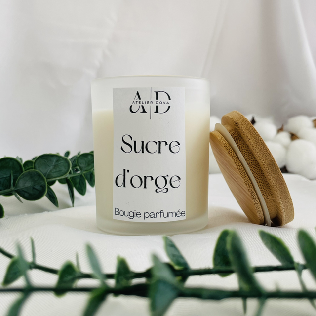 Sucre d’orge bougie parfumée