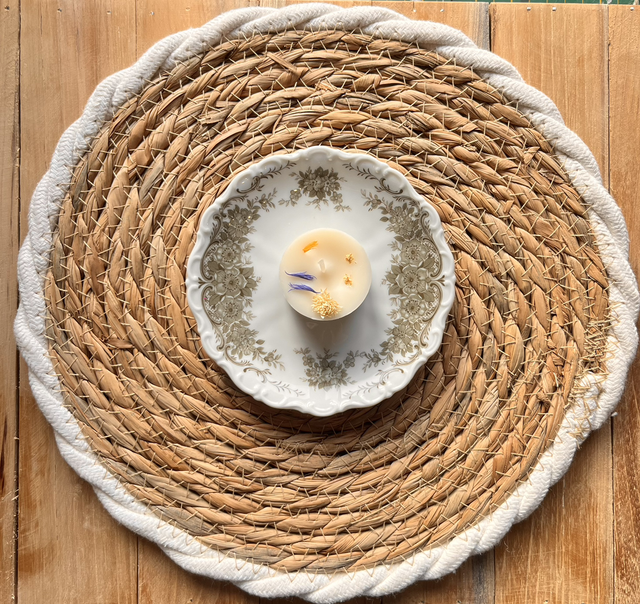 Sous-tasse - Dark Flowers 🖤