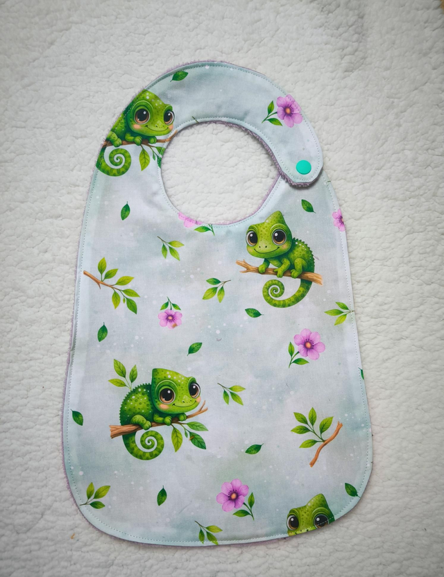 Bavoir caméléon 10 mois et +