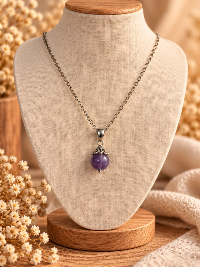 Collier / chaine en pierre naturelle