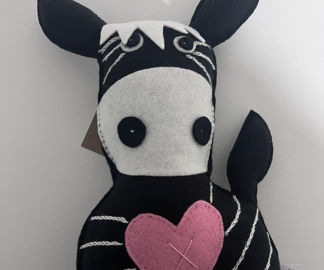 Zebra toy large 