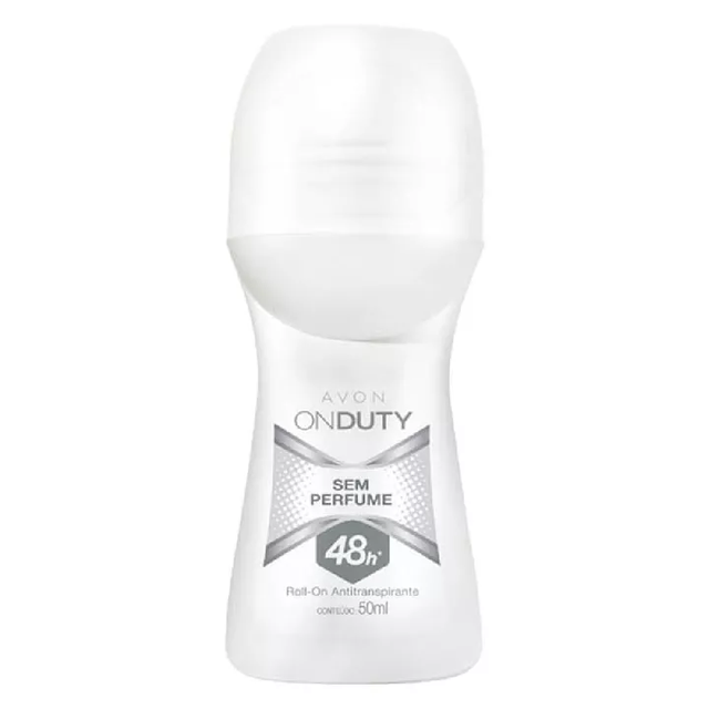 Desodorante Roll-On Antitranspirante On Duty sem Perfume - 50 ml