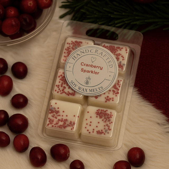 Cranberry wax melts