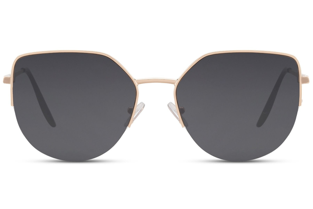 OREA Lunettes de Soleil Or/Noir