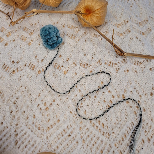 Marque page - Fluffy Poulpy - Turquoise